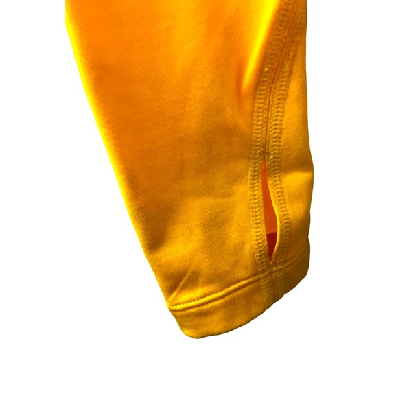 Athleta Shirt Size Small GUC Thumbholes, 1/4 Zipper, Pocket in Back - Picture 5 of 7